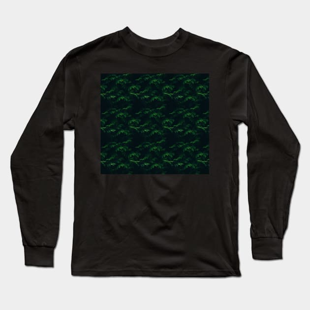 leaf pattern Long Sleeve T-Shirt by DuckieN